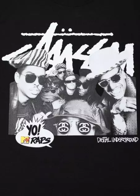 Stussy X Gangstarr Collaborative Limited Hip-Hop Classic Shirt