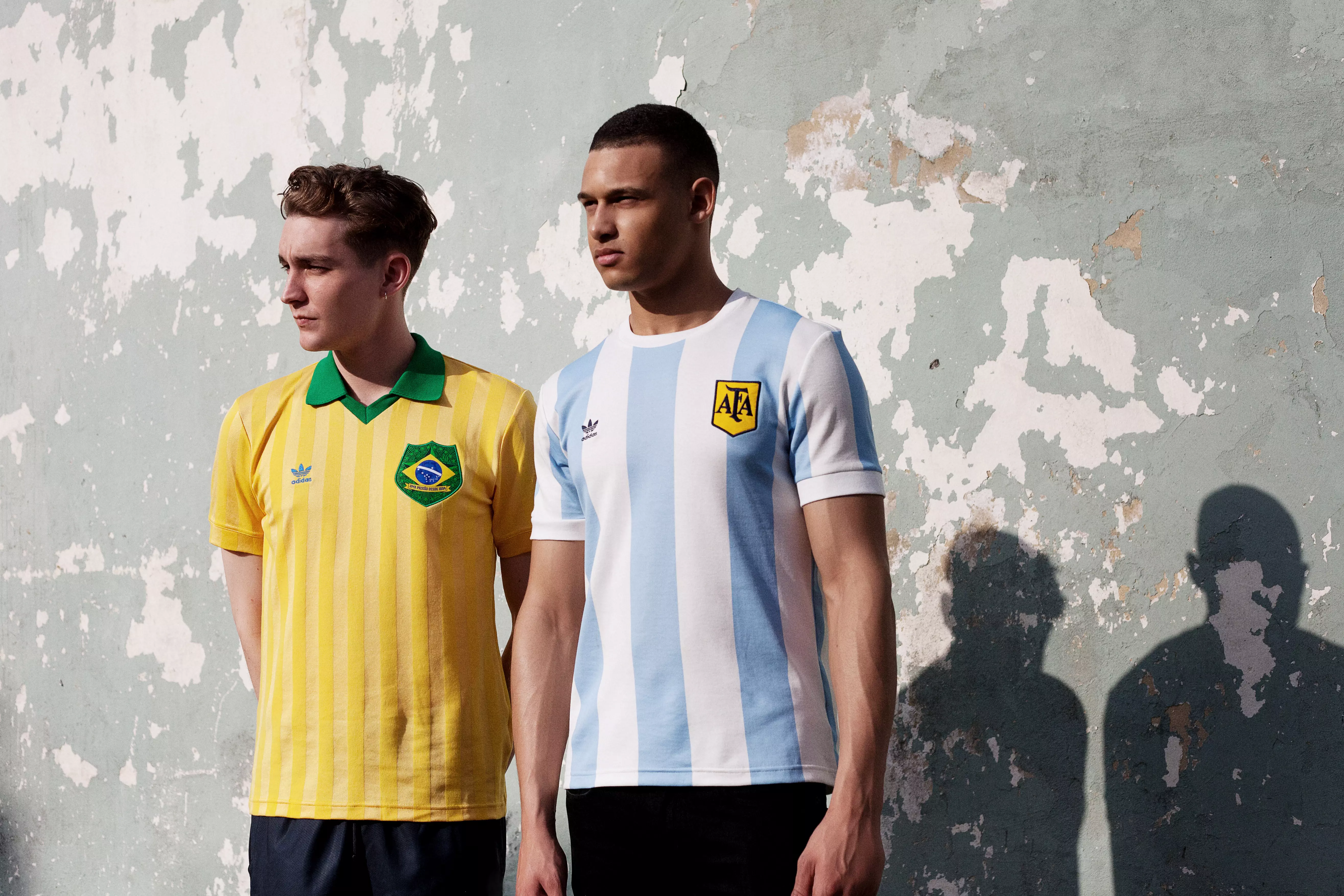 Adidas Originals Retro World Cup Shirts Re-Issue