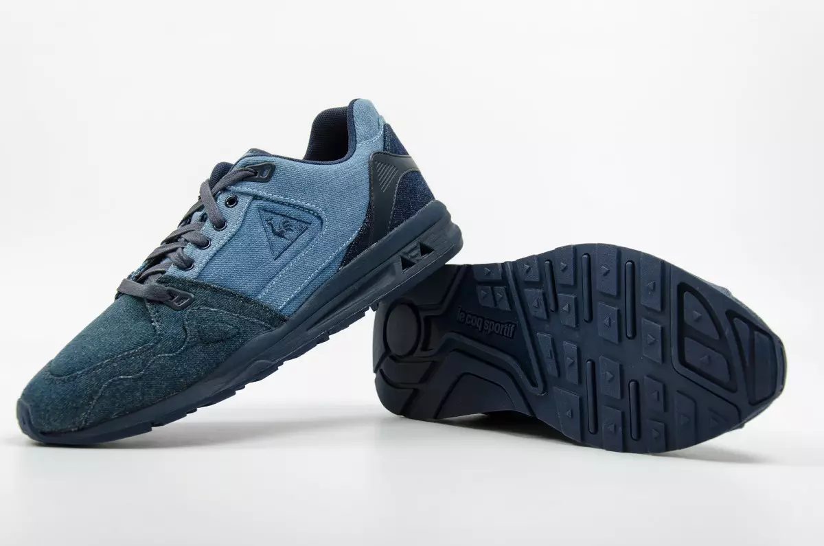 Le Coq Sportif LCS R1000 Denim Shoes