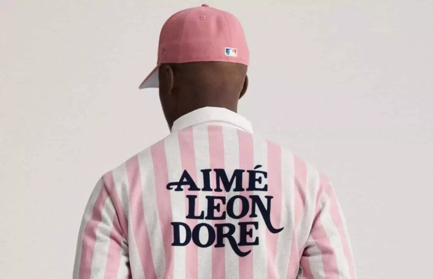 Aime Leon Dore Team Soccer Jersey Pink for Men